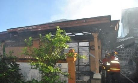 Kebakaran 2 Kali Dalam Sehari Melanda Denpasar (Jl. Ratna Gang Siulan No.4 dan Jl. Soka Gang Kertha 