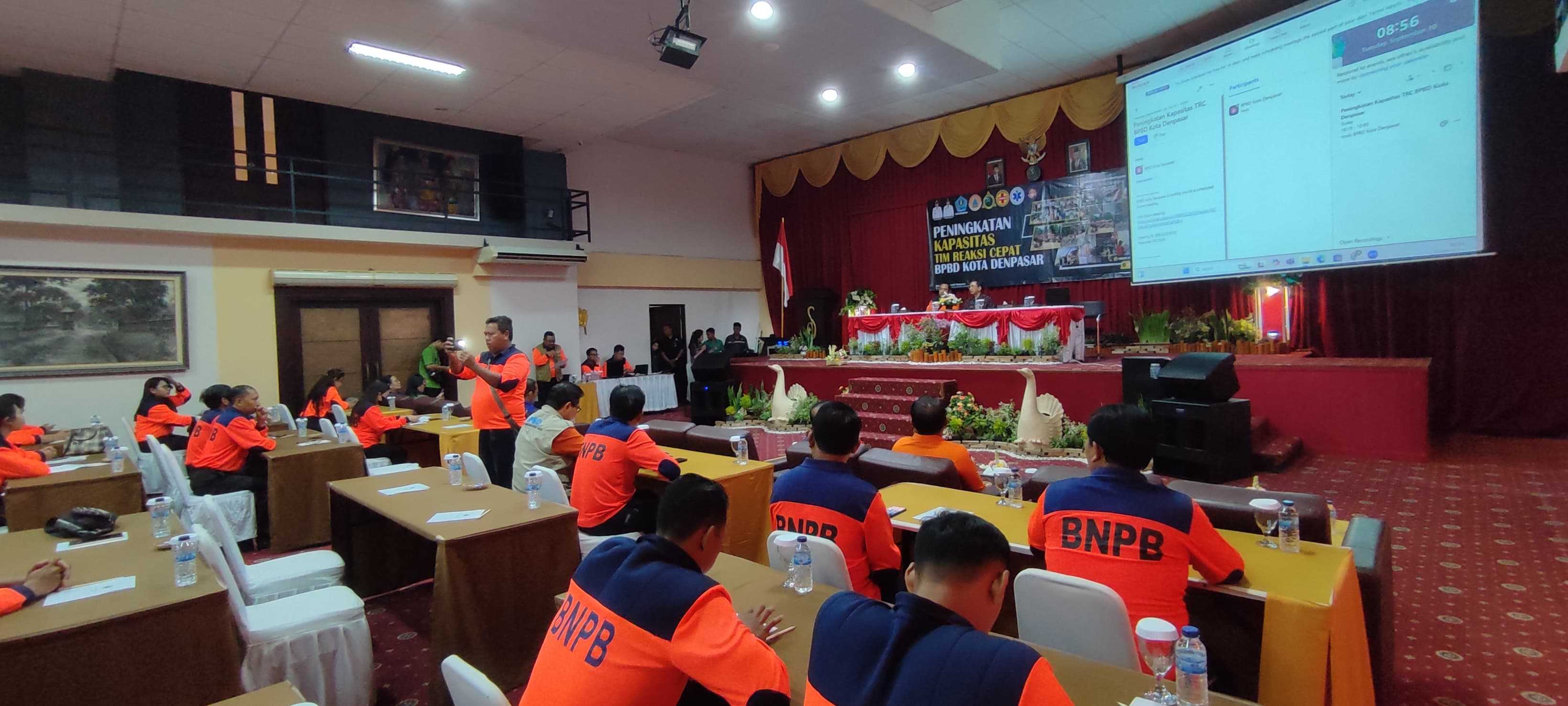 Pelatihan TIM Reaksi Cepat (TRC) Oleh BPBD Kota Denpasar